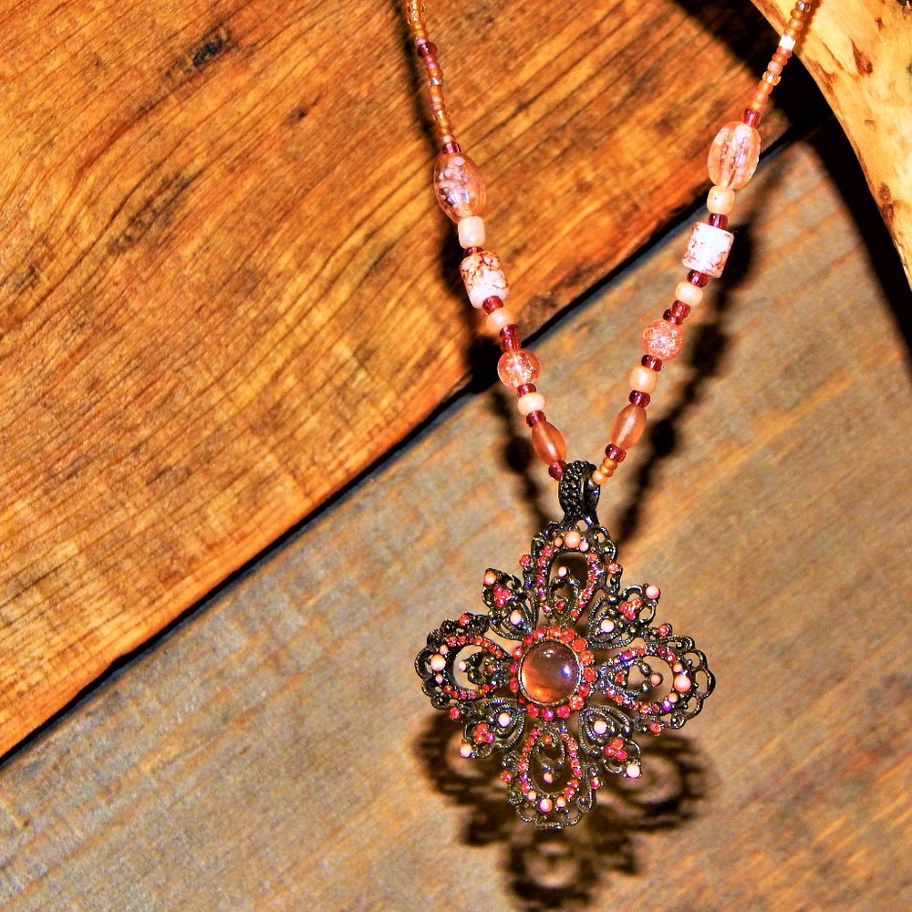 BoHo Beaded Necklace
